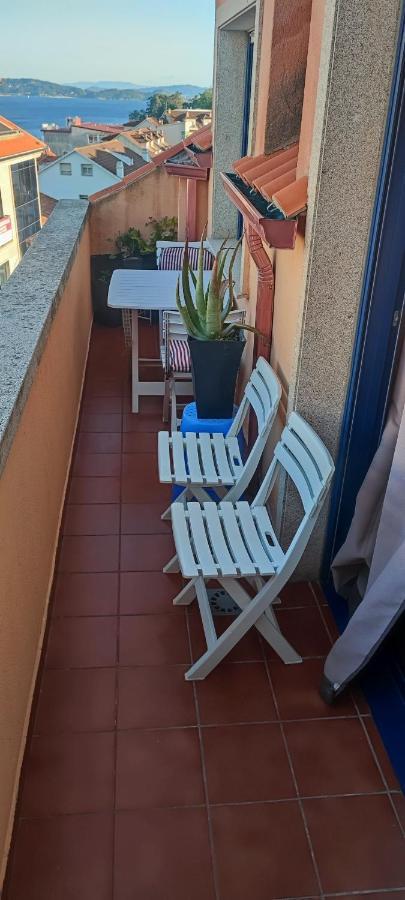 Aticos Con Terraza Vistas Urbanos 100 Playa Lejlighed Sanxenxo Eksteriør billede